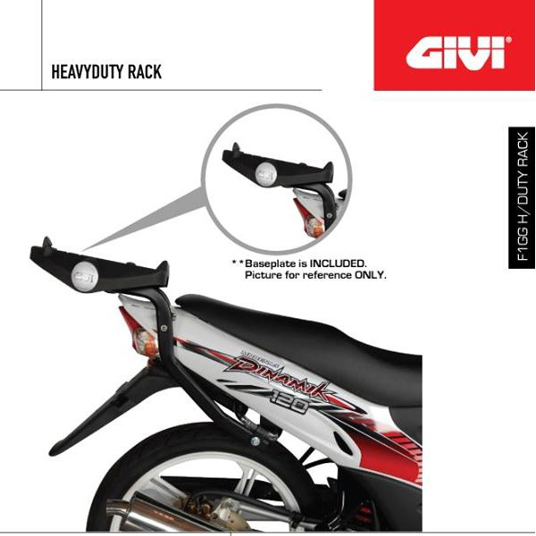 Original Givi Heavy Duty Advance Hrv Motorcycle Rack Modenas Benelli Tnt Tnt Rfs Rfs Mr