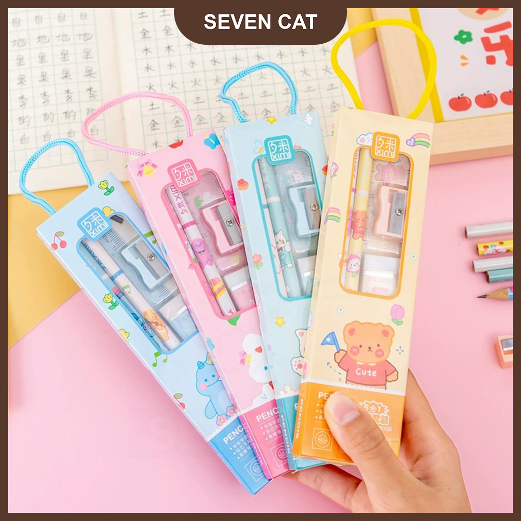5 in 1 Kids Stationary Stationery Set / Birthday Present Gift Set