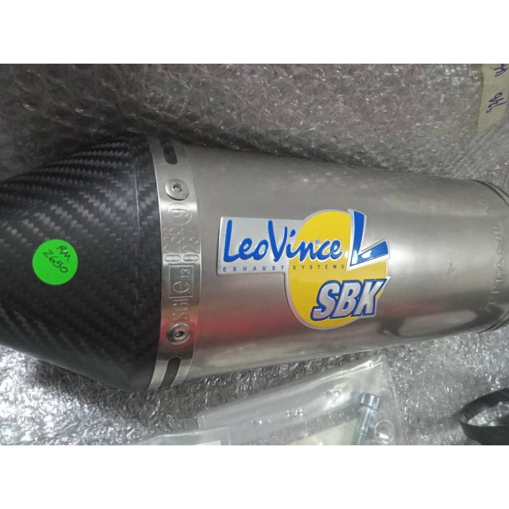 exhaust leo vince factory evo 11 yamaha r6 | Shopee Malaysia