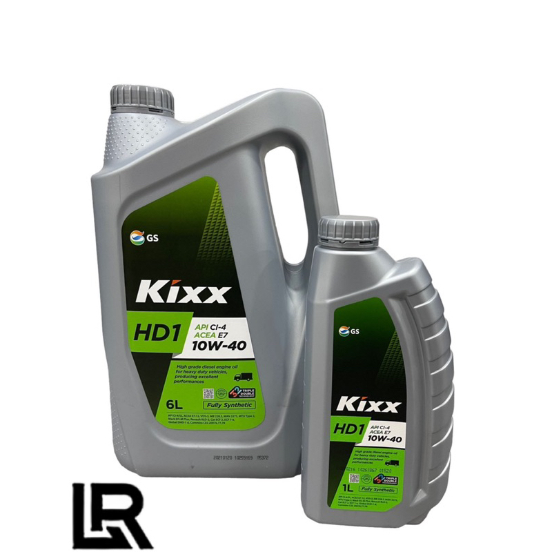 ( 100% ORIGINAL ) KIXX HD1 10W40 7 LITERS ( 7L ) DIESEL ENGINE OIL ...