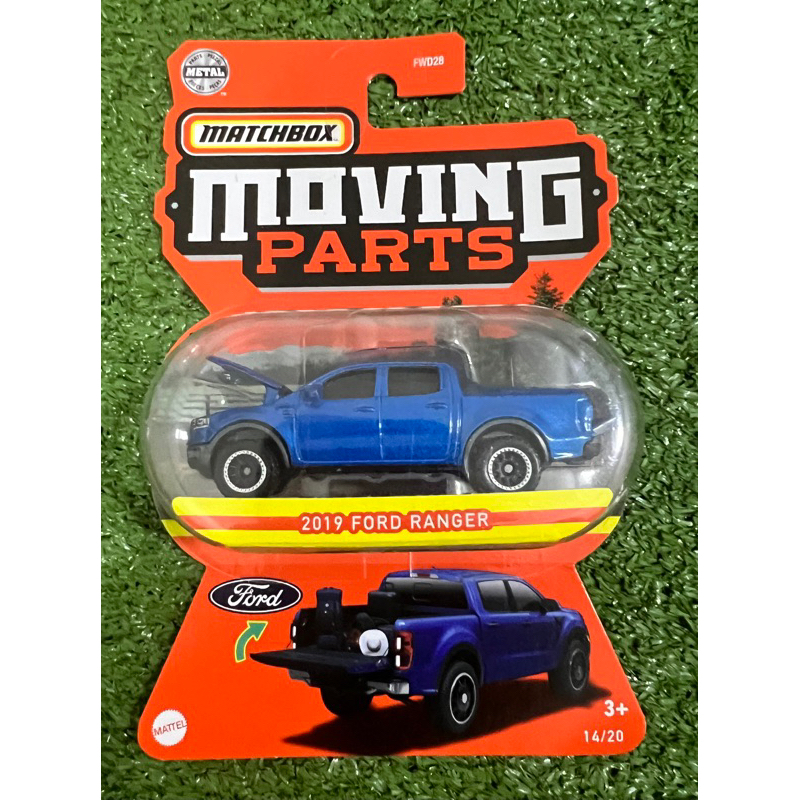 Matchbox MBX Moving Parts 2019 Ford Ranger (Blue) | Shopee Malaysia