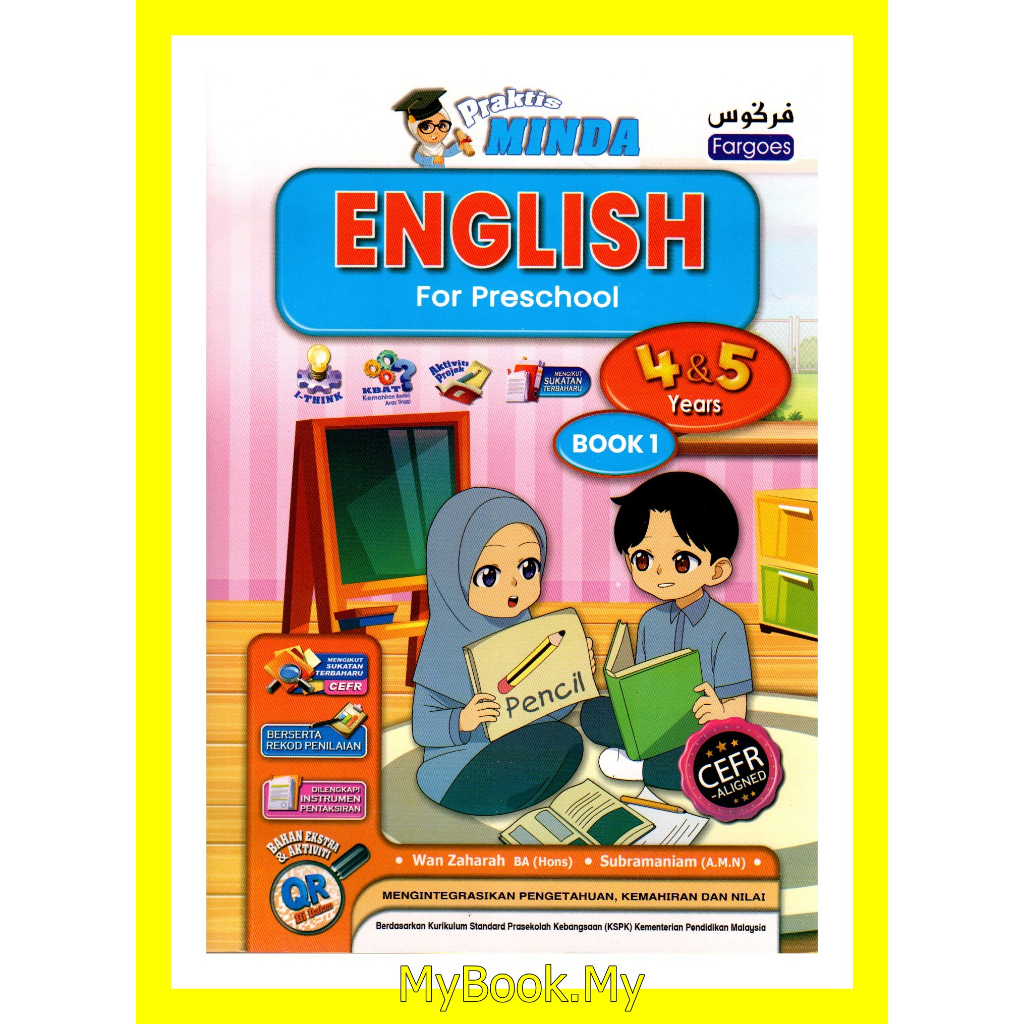 *BARU* MyB Buku Latihan/Aktiviti : Praktis Minda Untuk Prasekolah 4&5 ...