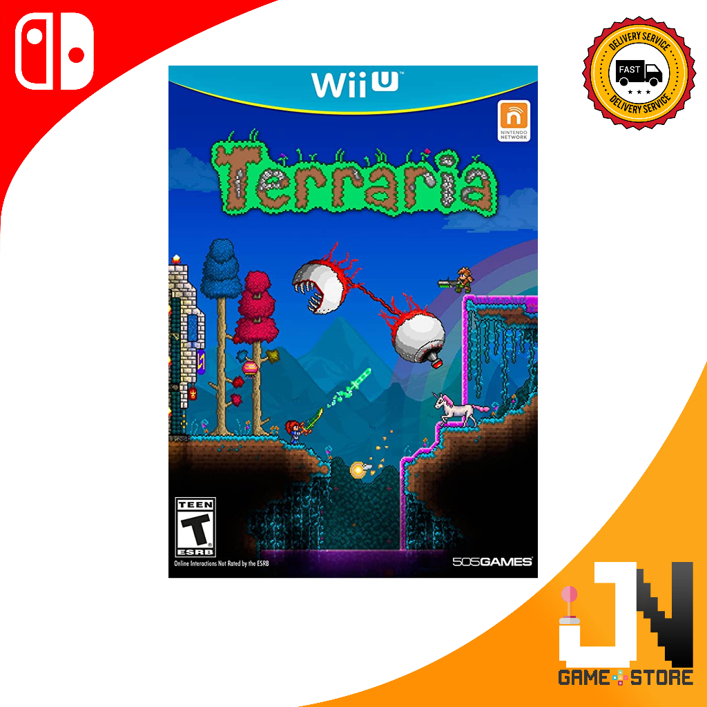 Nintendo Wii U Terraria (English) | Shopee Malaysia