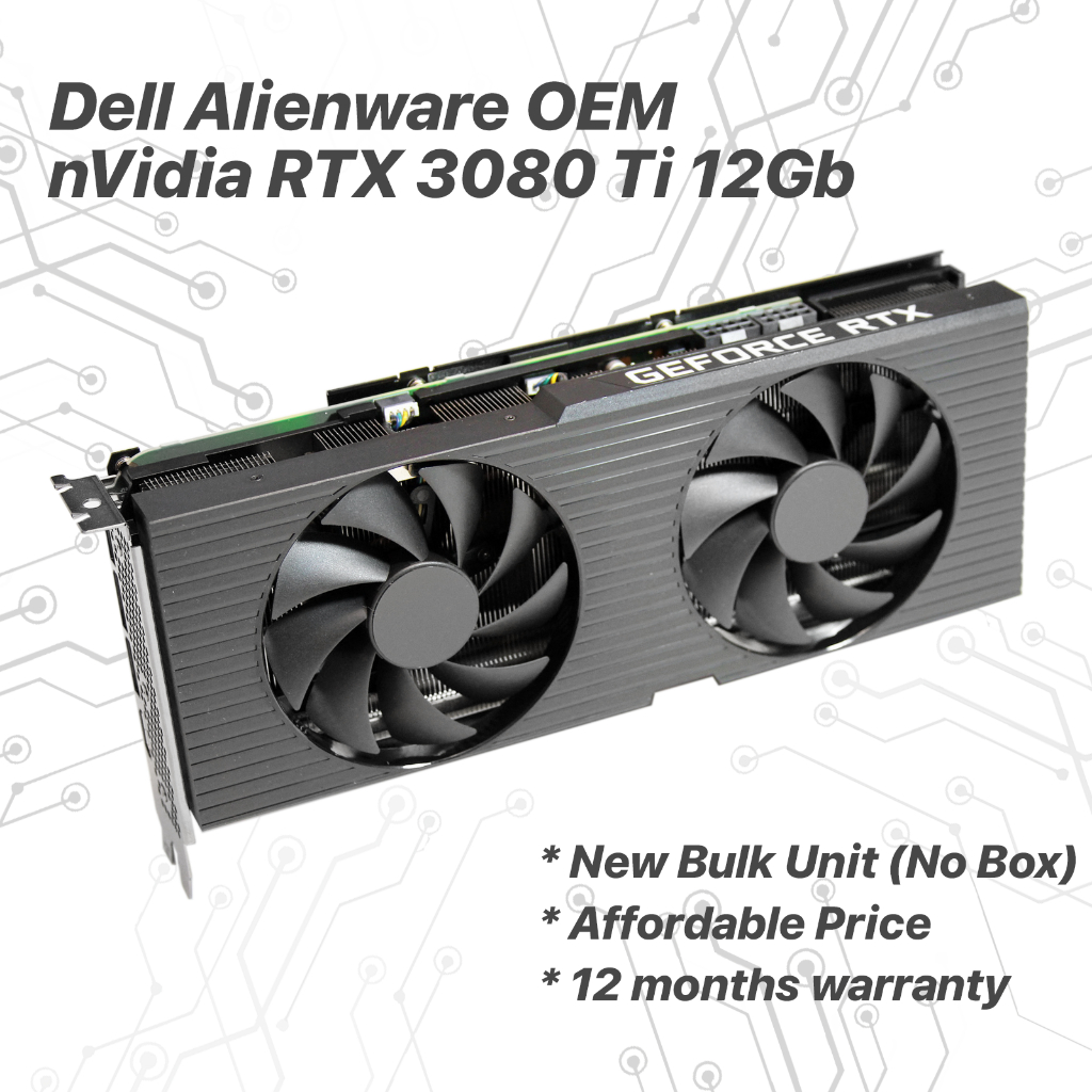 Dell Alienware Rtx 3080 Ti 12gb Gddr6x Oem Graphics Card Shopee Malaysia