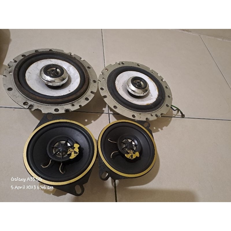speaker mohawk dan Panasonic..4 inci dan 6 inci | Shopee Malaysia