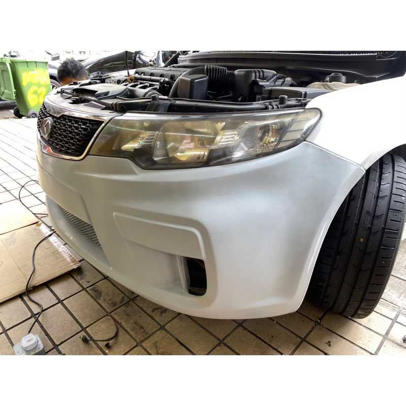 Naza Kia Forte nefd koup front bumper bodykit body kit lip | Shopee ...