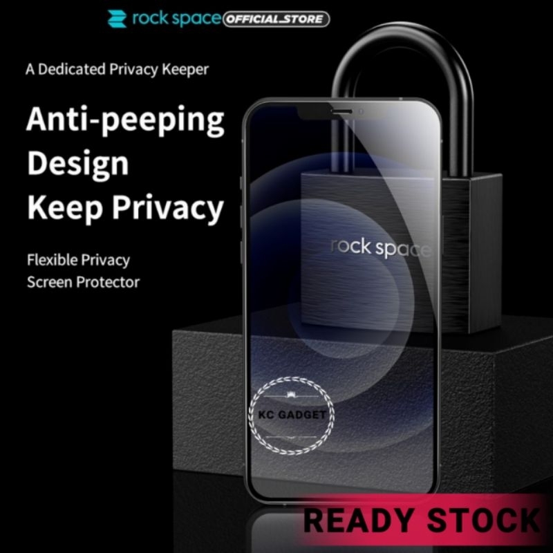 REDMI 13C / 12 / 12C ROCK SPACE HYDROGEN GEL SCREEN PROTECTOR Shopee