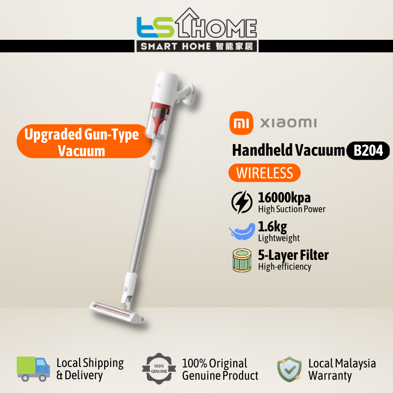 Xiaomi Mijia Handheld Wireless Vacuum 2 Lite 16 kPa Strong Suction