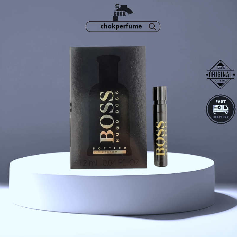 Hugo Boss Bottled Parfum 1.2ml Perfume Sample Vial M