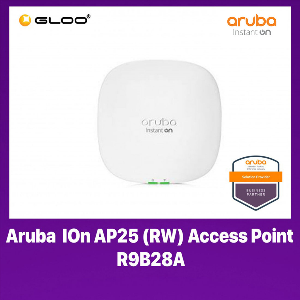 Aruba Instant On AP25 (RW) 4x4 Wi-Fi 6 Access Point - R9B28A | Shopee ...