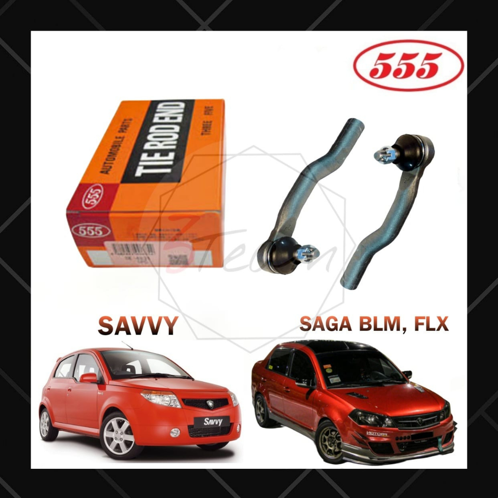 555 Japan Tie Rod End Set for Proton Saga BLM FL FLX Savvy Shopee