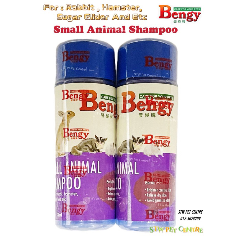 Bengy Small Animal Shampoo 120ml Bengy Shampoo Rabbit Shampoo Sugar ...