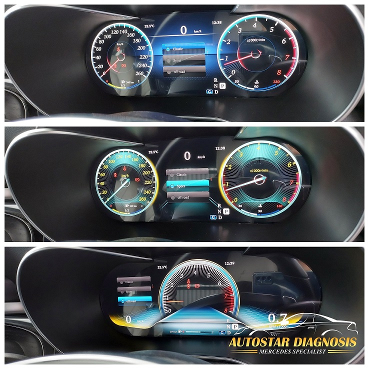 MERCEDES AMG W205 W253 C200 C250 C300 GLC200 GLC250 GLC300 DIGITAL