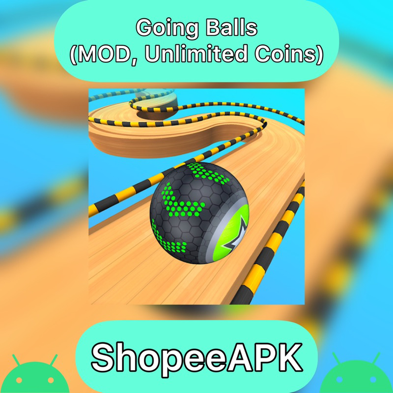 {LIFETIME} Going Balls (MOD, Unlimited Coins) Shopee Malaysia