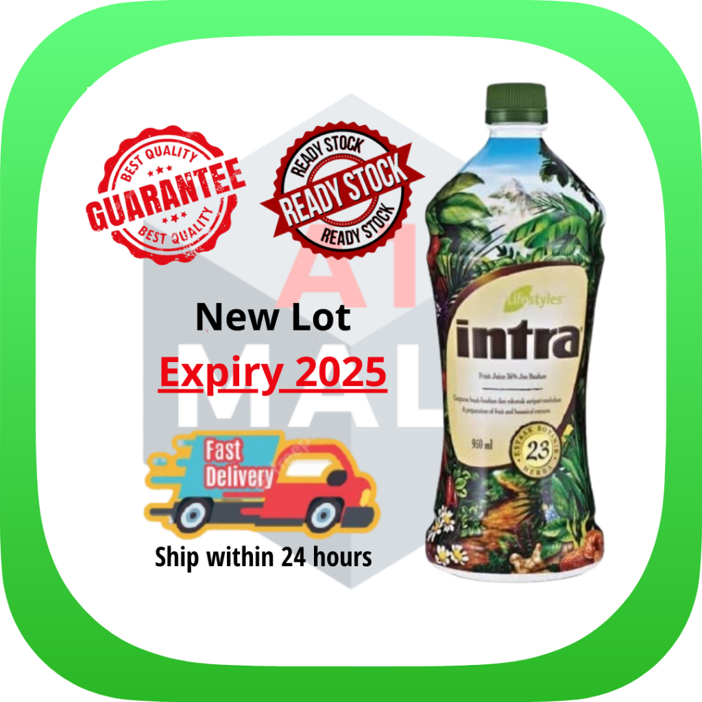 Intra Juice Lifestyle Herbal Jus (100 Original)【HALAL】Authorized