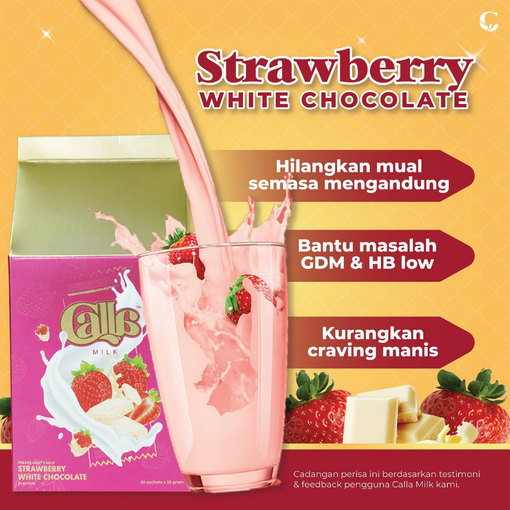 Susu calla milk original HQ-susu kambing/calla milk caramel/calla milk ...