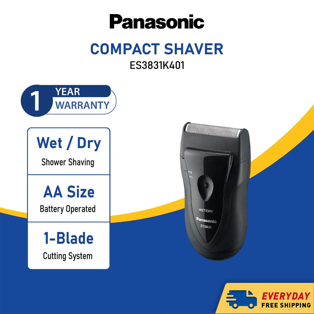 Panasonic Inner Blade Battery Operated Electric Shaver Es3831K401 ...