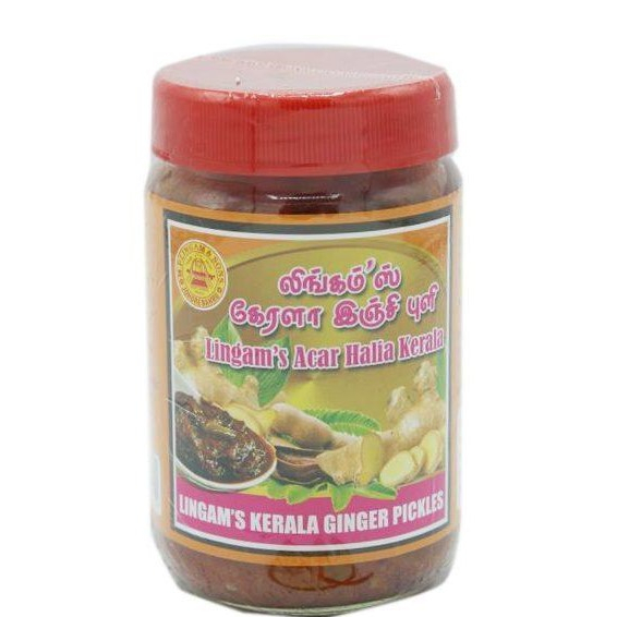 Lingam's Kerala Ginger Pickles ( Acar Halia Kerala) 350g Shopee Malaysia