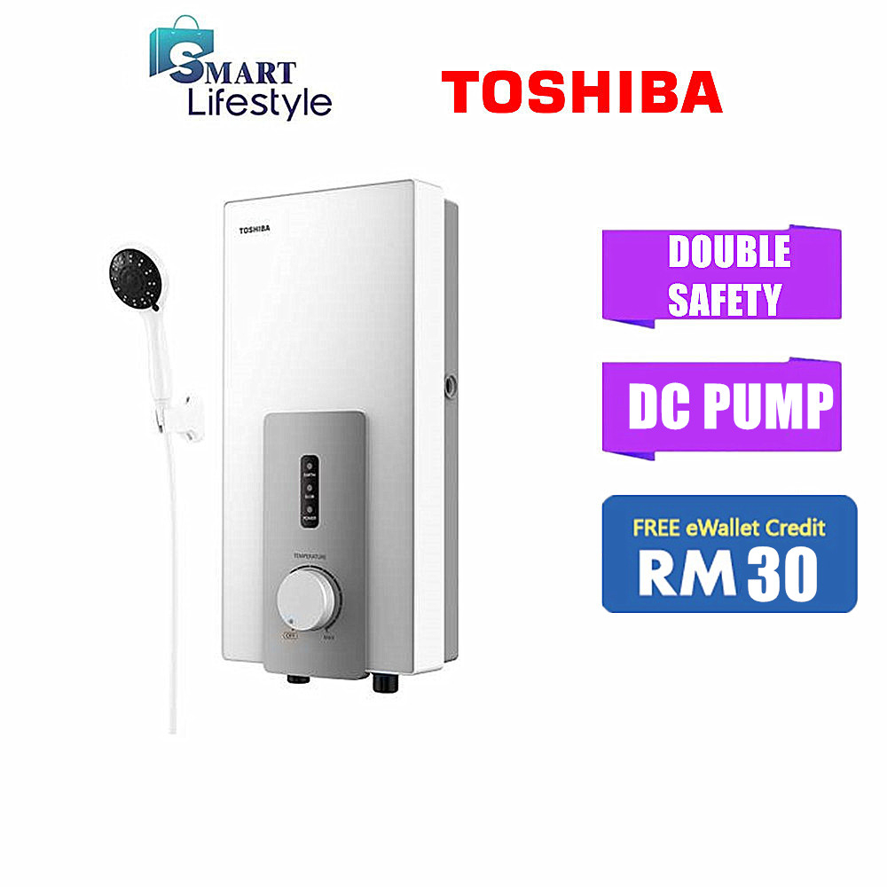 Toshiba Instant Water Heater With Pump DSK38S3MW Shopee Malaysia