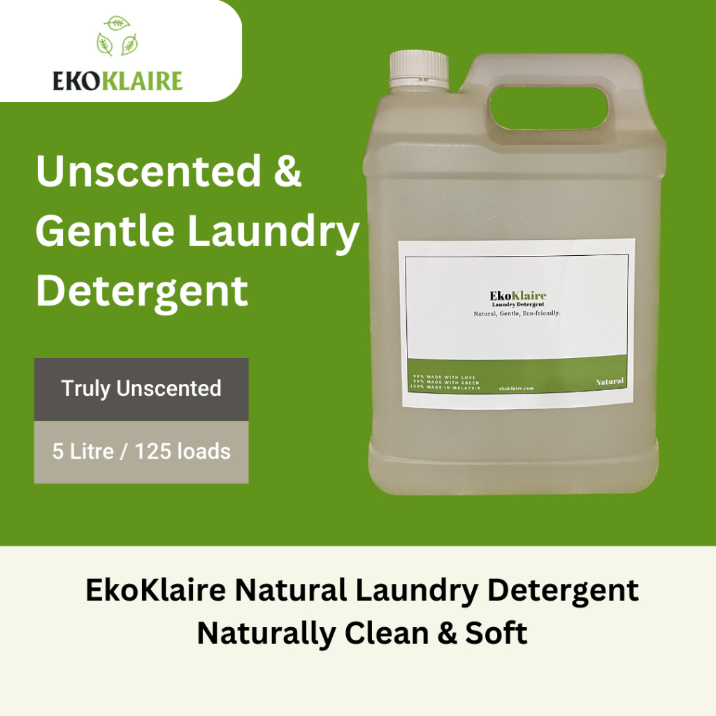 EkoKlaire Natural Laundry Detergent Gentle Laundry Detergent for
