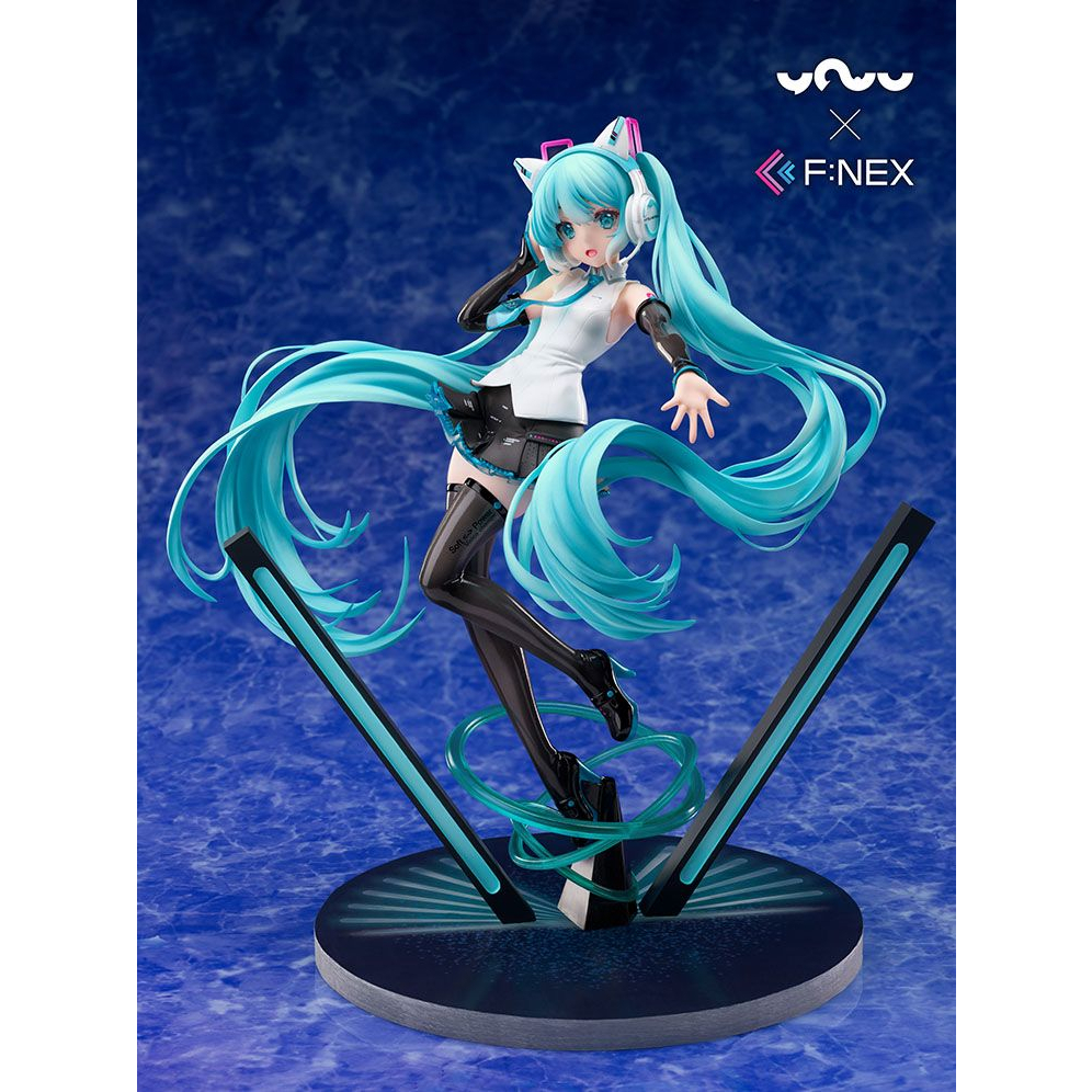 [PO] Vocaloid YOWU x F:Nex Hatsune Miku (Cat Ear Headphones Ver) [Furyu ...