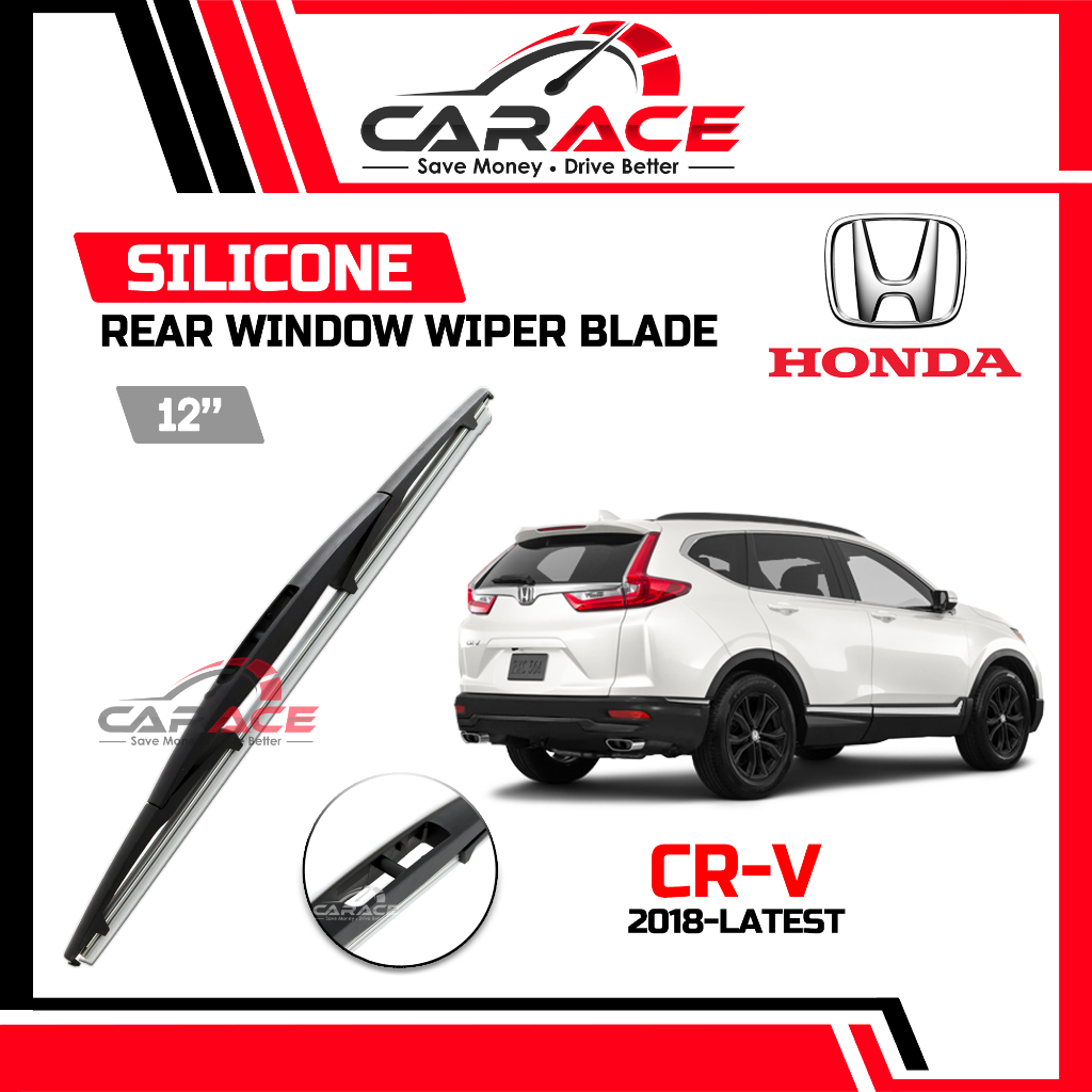 HONDA CRV (2018LATEST) 12" Rear Window SILICONE Wiper Blades