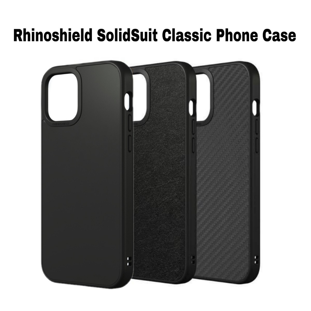 IP 13 Case Rhinoshield SolidSuit Ultimate Phone Case Antishock proof