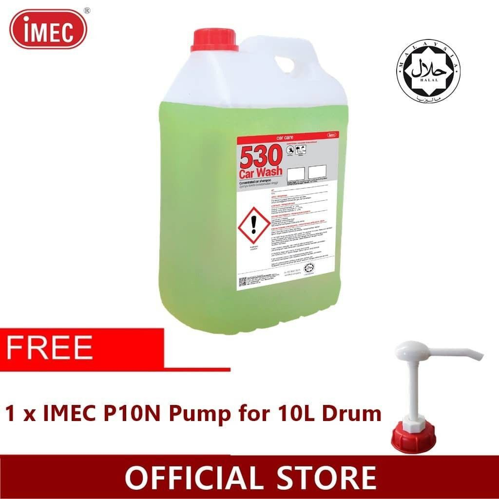 Car Wash Shampoo, IMEC 530 Car Wash, Halal, 2 x 10L Shopee Malaysia