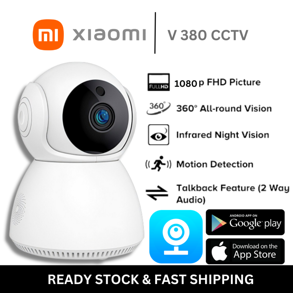  Xiaomi Mi Home Security Camera 360° 1080P, Wireless
