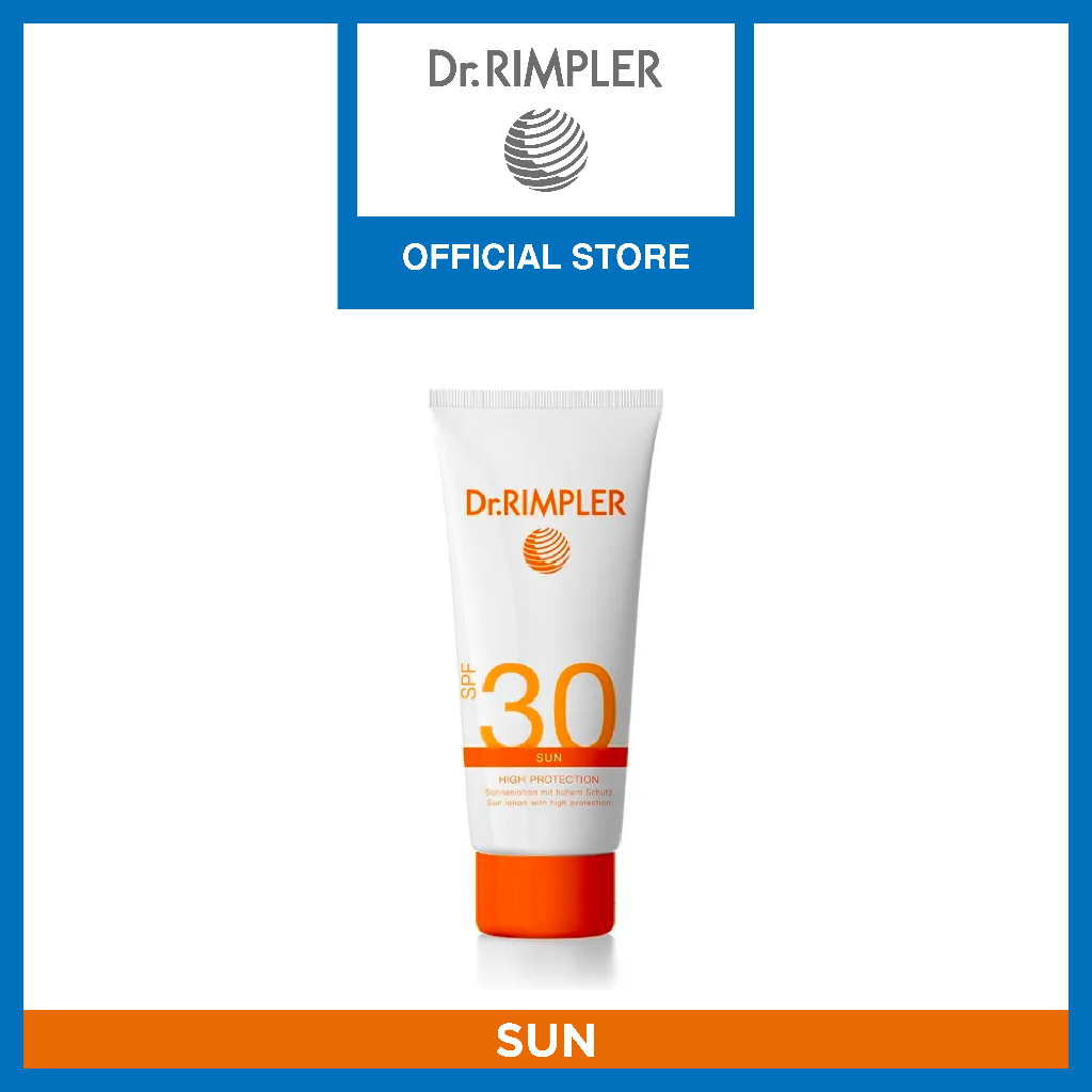 Dr Rimpler Sun High Protection SPF 30 | Oil-free | Waterproof | 200ml ...