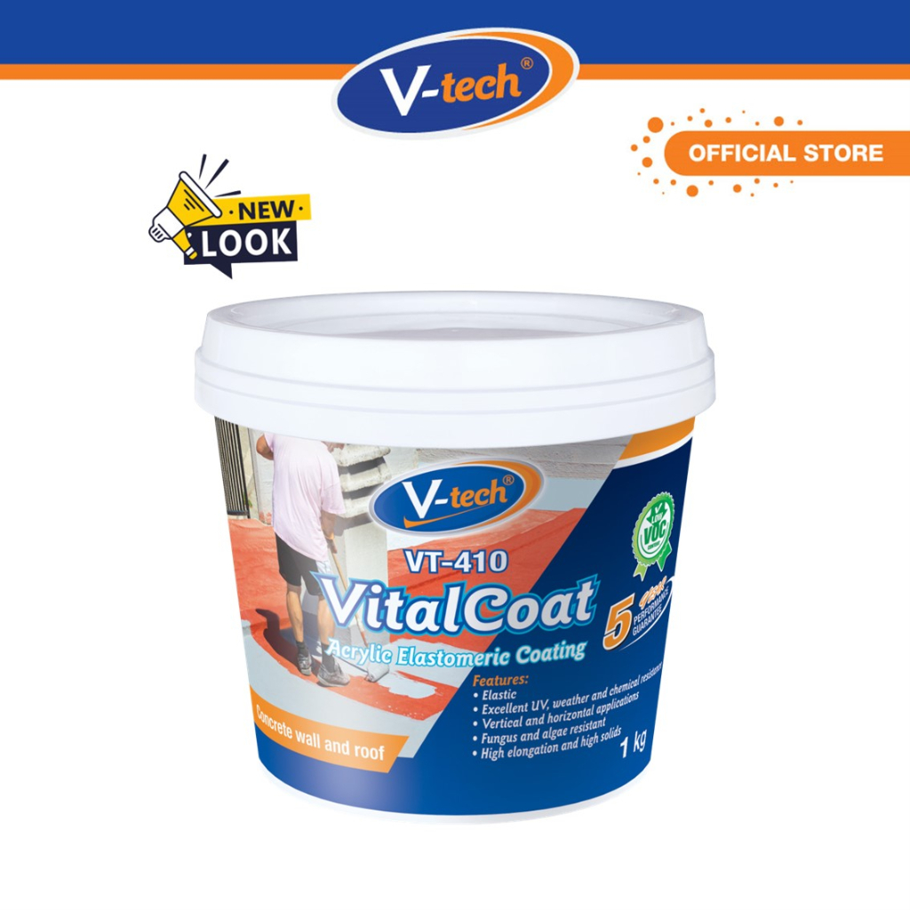 V-tech VT-410 Vitalcoat Acrylic Polymer (1kg) | Shopee Malaysia