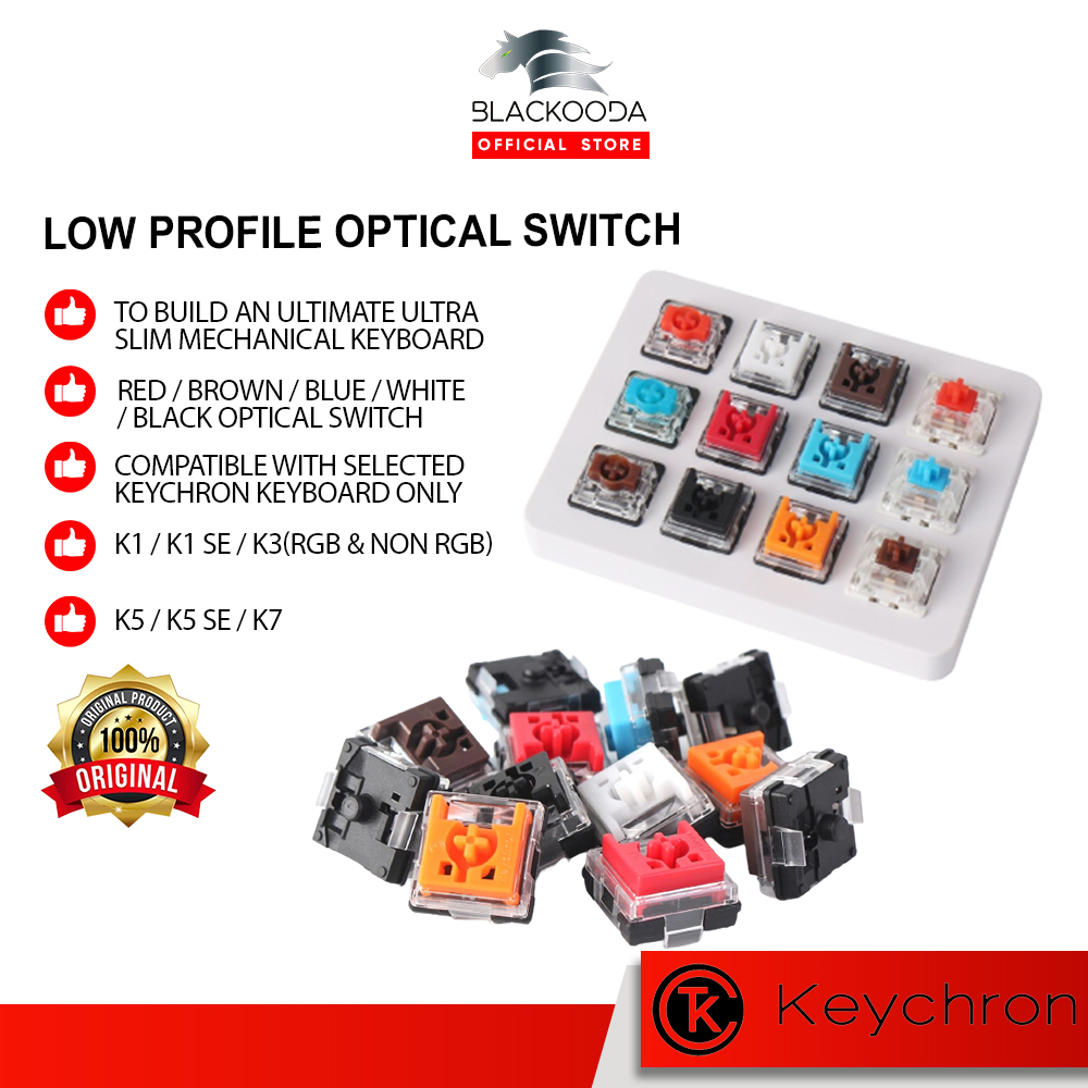 Keychron Low Profile Keychron Optical Switch Set Shopee Malaysia