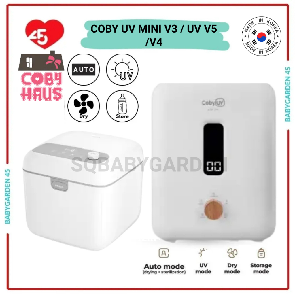 COBY LED UV Sterilizer V2 / V3 / V4 / V5 Combo Set Warmer Latest