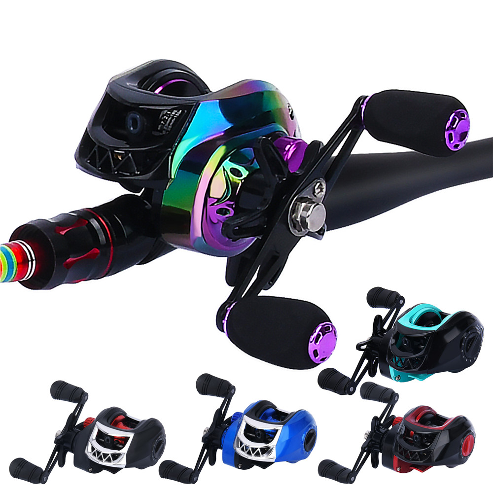 Rotierende Angelrolle 5.0:1 - Metall Spule Baitcasting 1000-5000