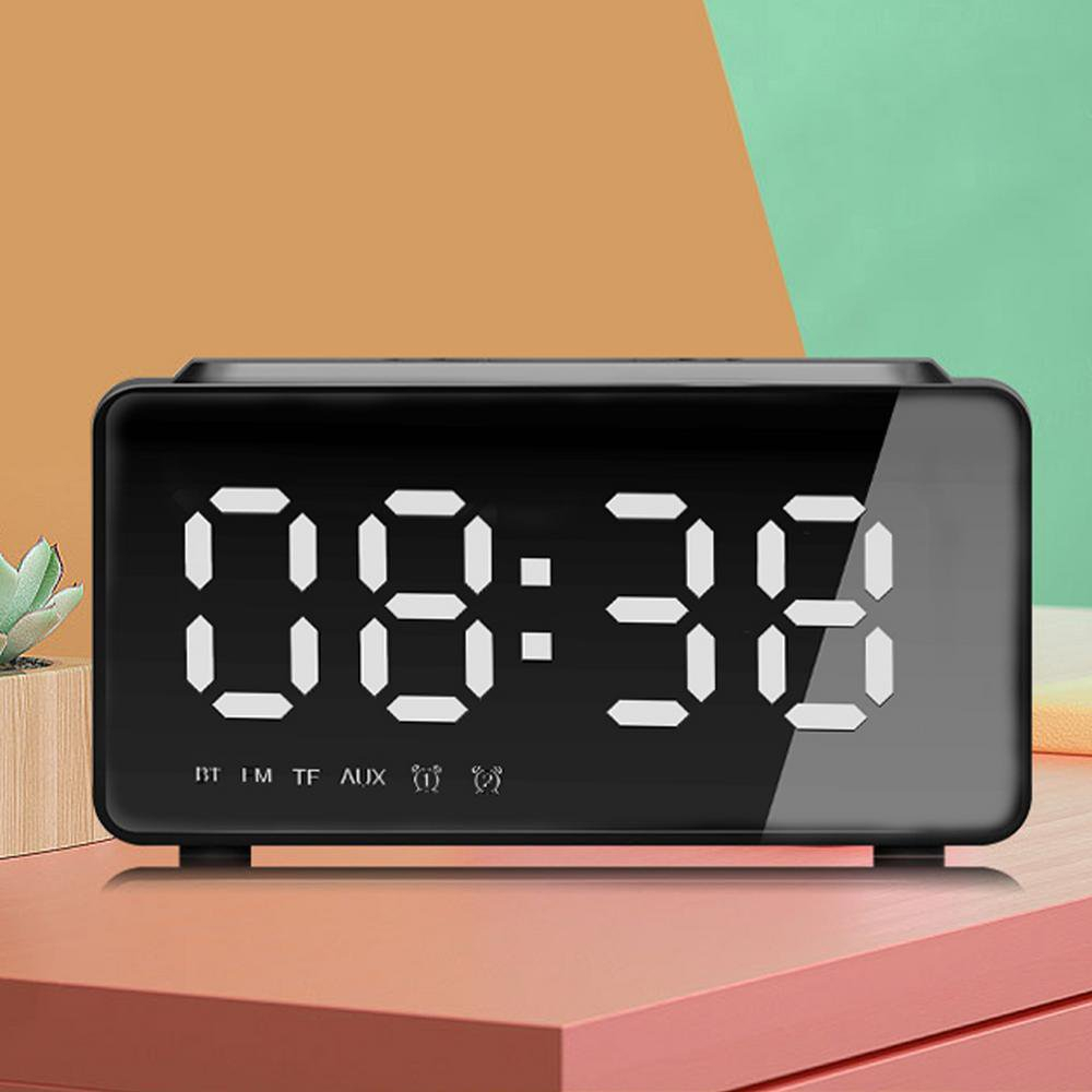Bluetooth Clock Speaker Compatible With Wireless Charger ( BT510