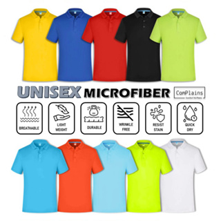 Dry Fit PG Microfiber Polo T Shirt Performance Gear Golf Casual