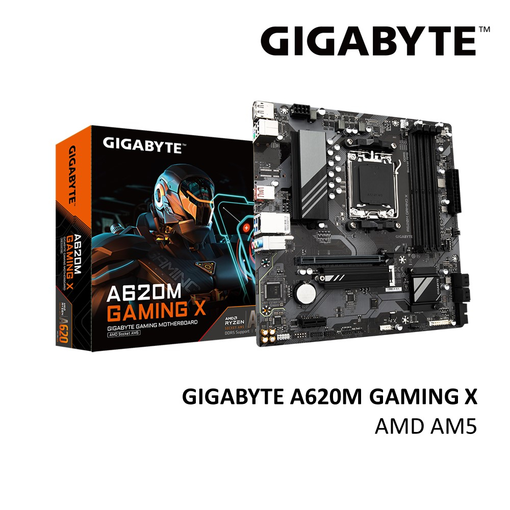 GIGABYTE A620M GAMING X AMD AM5 mATX MOTHERBOARD | Shopee Malaysia