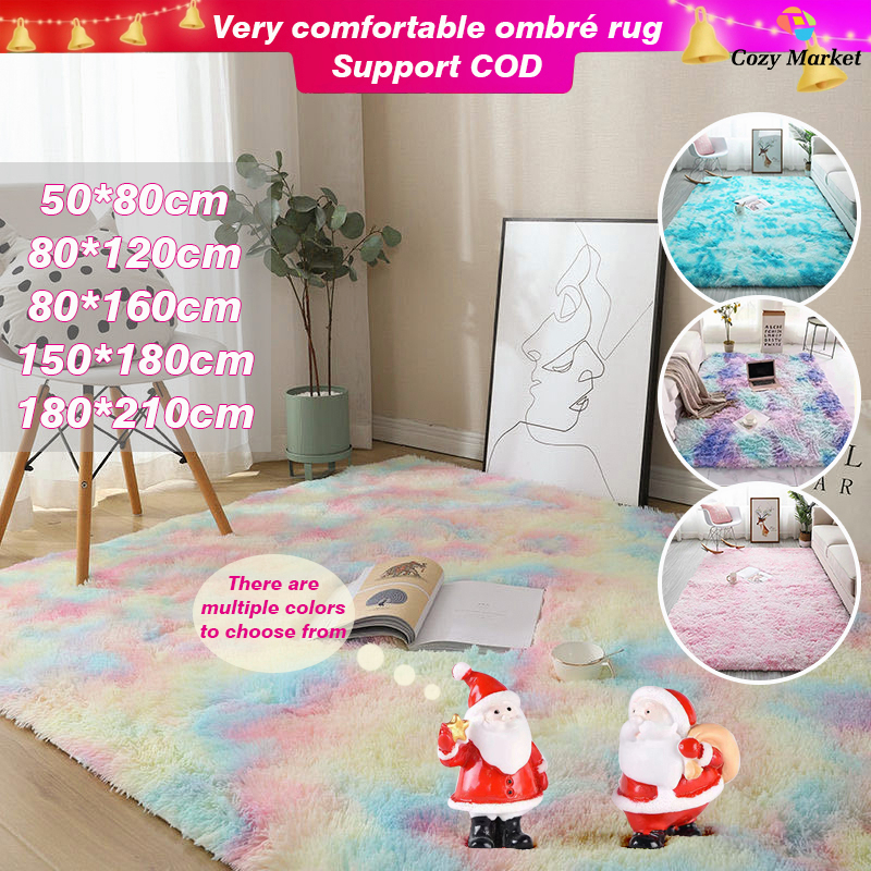 Soft Furry Fluffy Carpet Floor Mats Permaidani Bulu Karpet Carpets mat ...