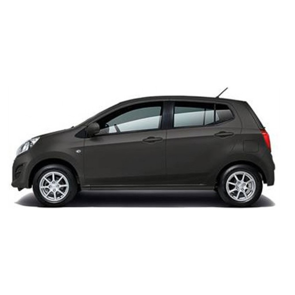 Perodua Axia 1st Generation SE Spoiler LED Ducktail Body Kit With Paint ...