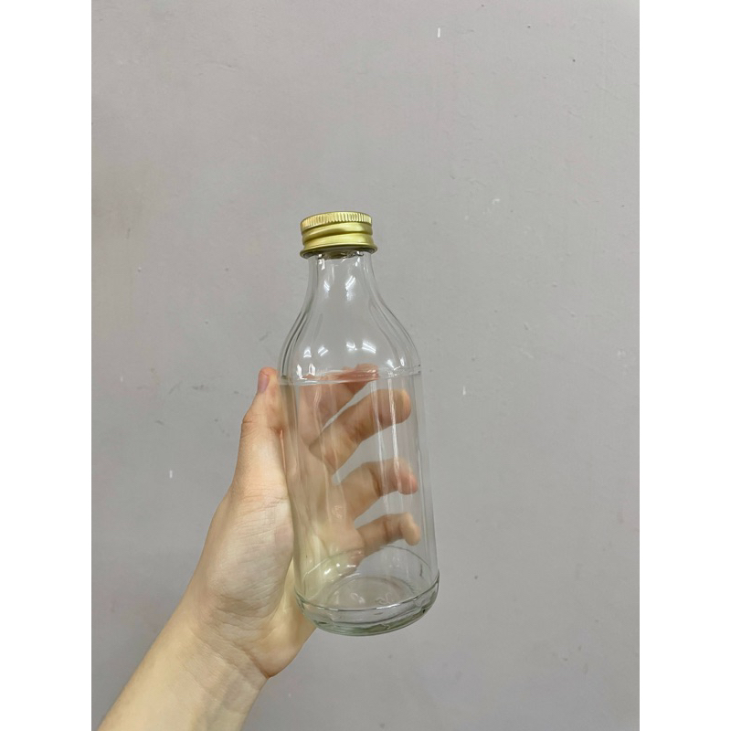 [READY STOCK] [Wholesale Glass Bottle] 1pc 240ml Glass Bottle/ Food