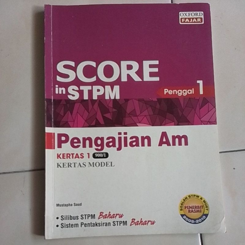 Kertas Model Pengajian Am Stpm Sem 1 Shopee Malaysia