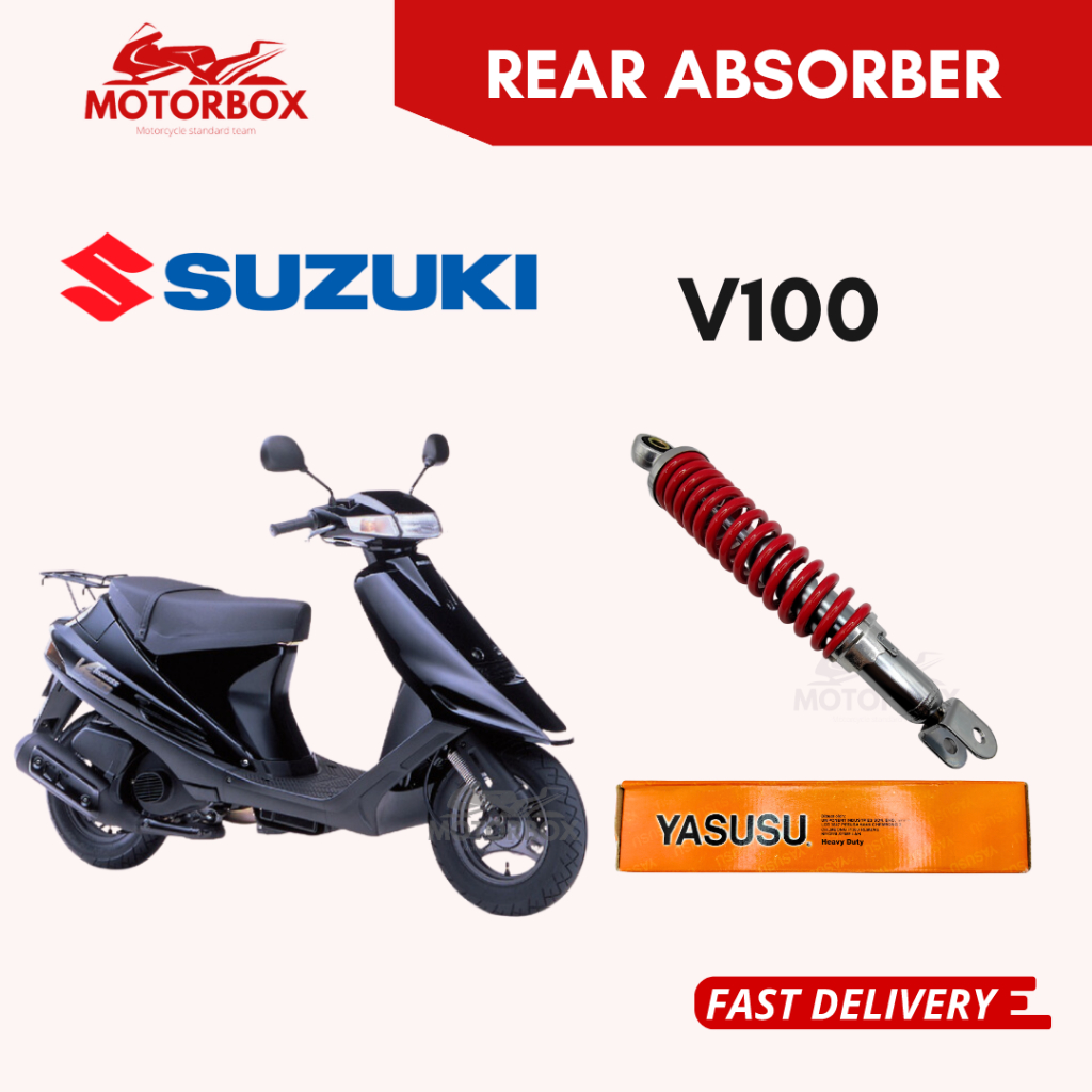 100% ORIGINAL YASUSU SUZUKI V100 V 100 REAR ABSORBER BELAKANG SHOCK ...