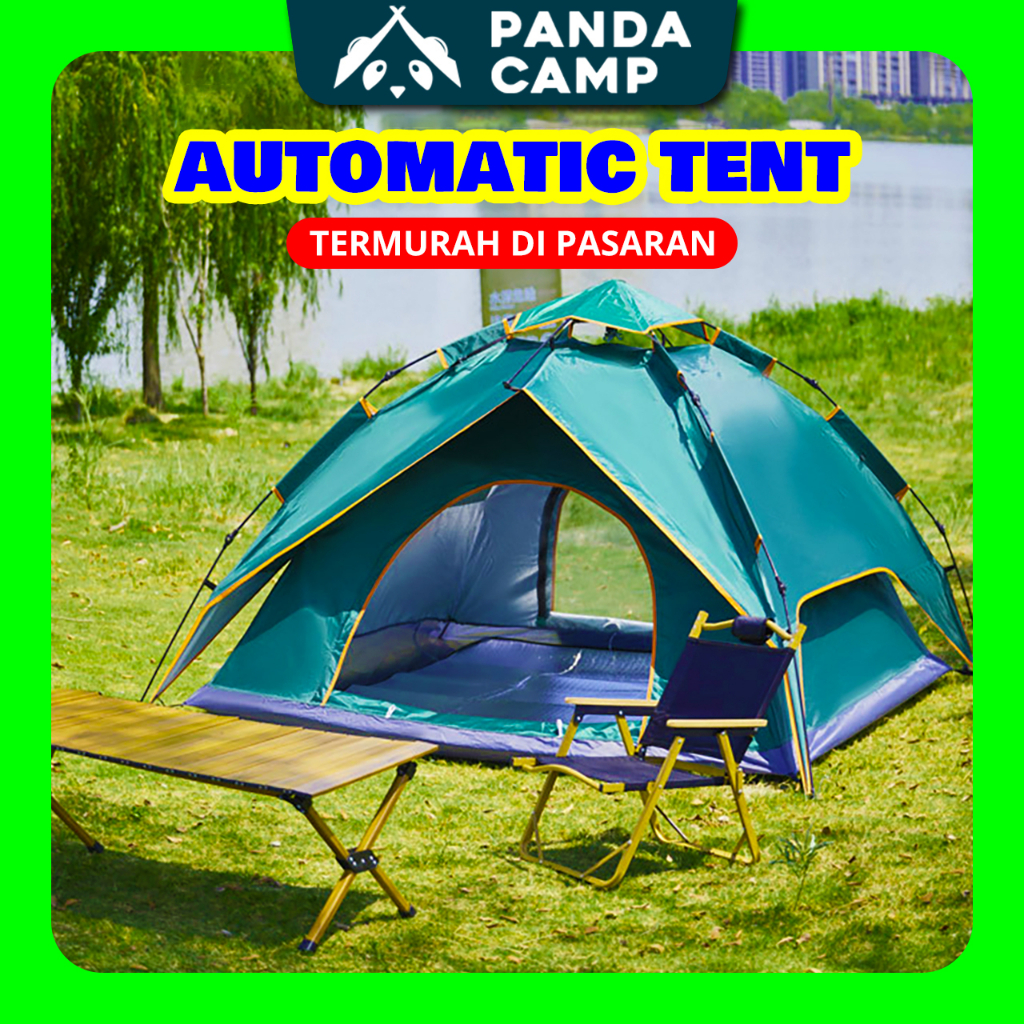 Khemah Camping Murah Camping Tent Waterproof Auto Tent Automatic Tent
