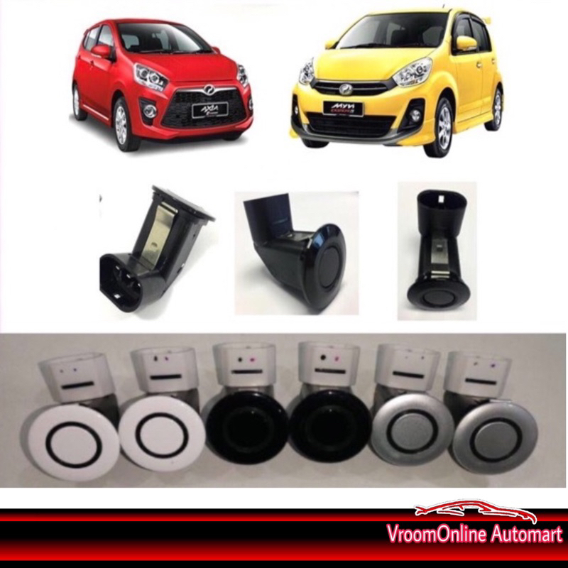 Reverse Parking Sensor Perodua Daihatsu Myvi Viva Alza Axia PDC OEM ...