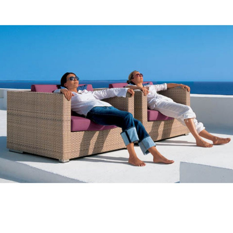 GC Outdoor Single Armchair / Outdoor Tea Table / Outdoor Rattan ...