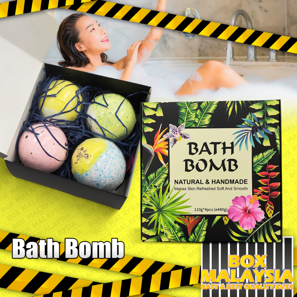 (Clearance) Bath Bomb Safe For Kid Natural Treatment Bathbomb Bath Boom