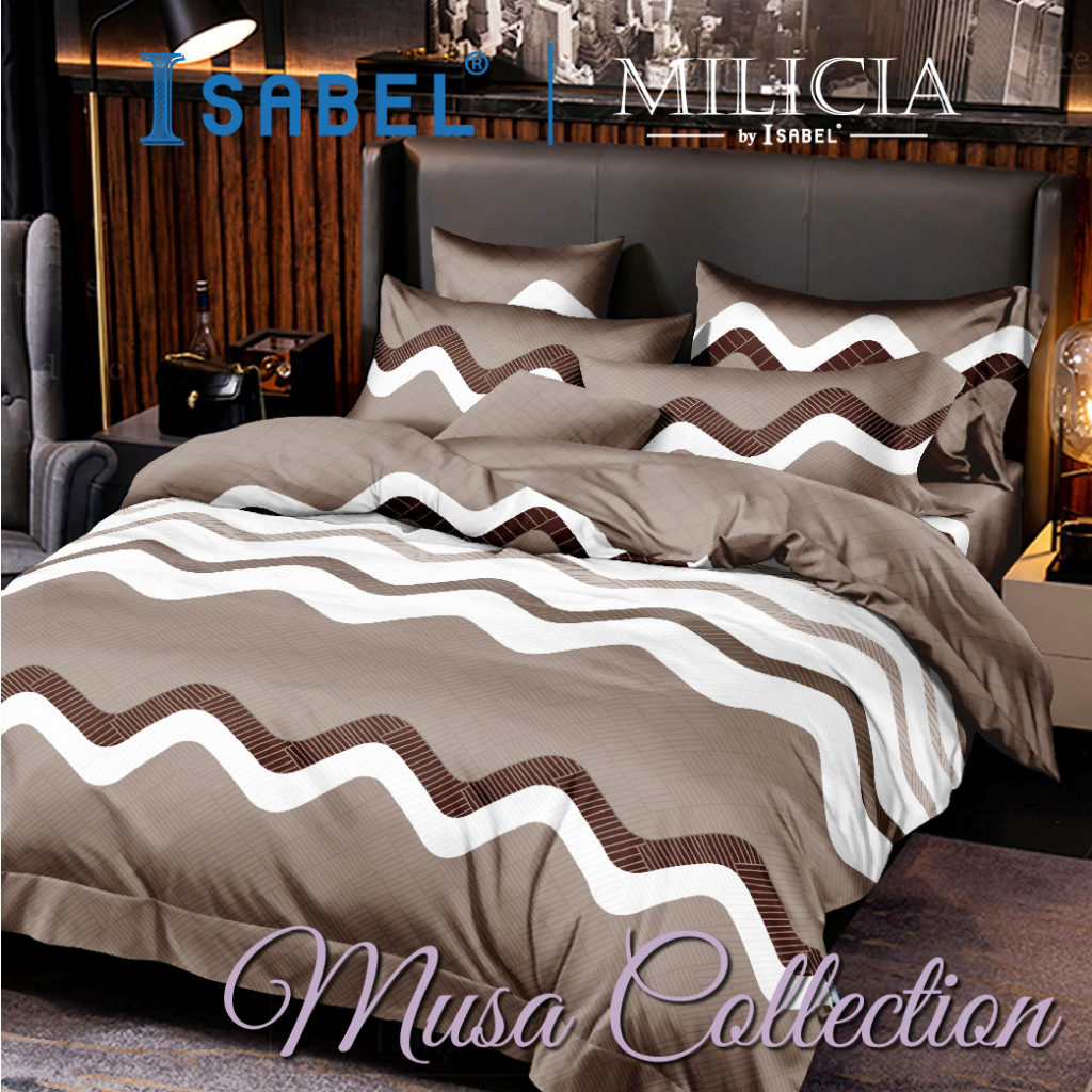 Isabel Milicia 750TC Super Single Comforter Set [11271201] 3 in 1