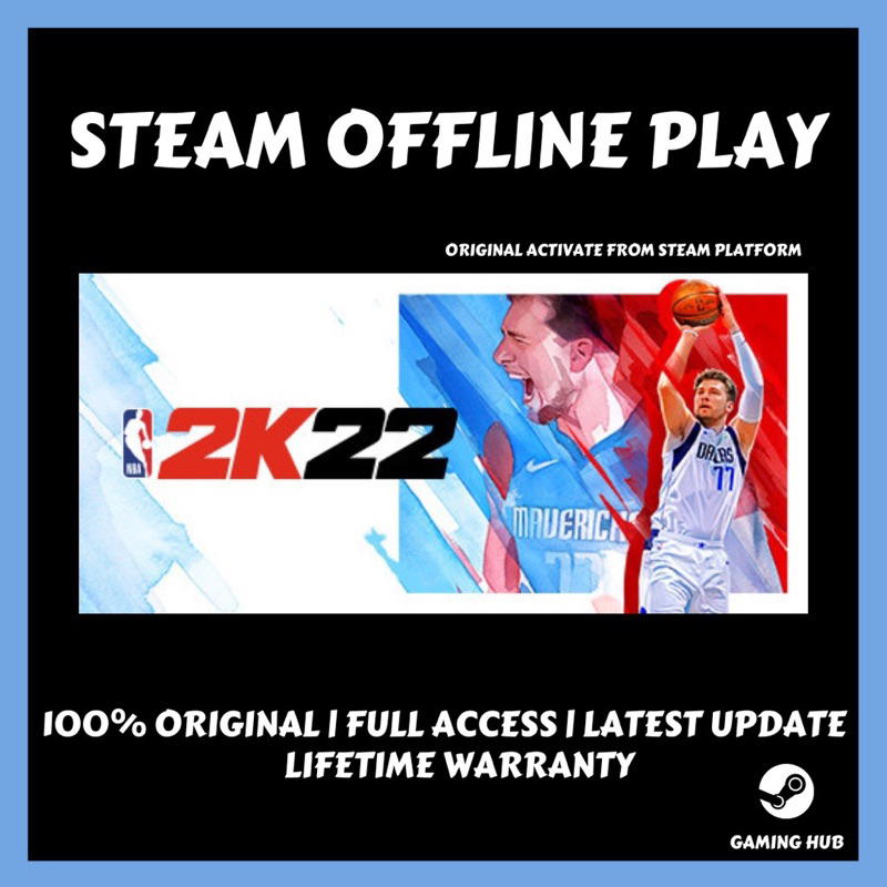 NBA 2K22 Steam Offline Game - Full DLC & Lifetime Guarantee | Shopee ...