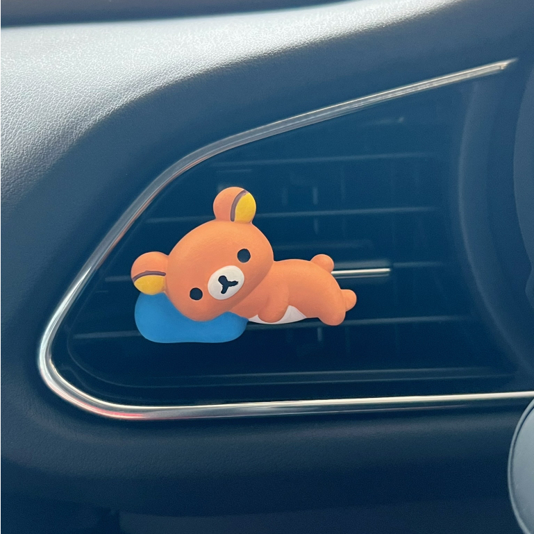 Rilakkuma Aroma Stone Diffuser with Essential Oil Car Freshener Deco ...