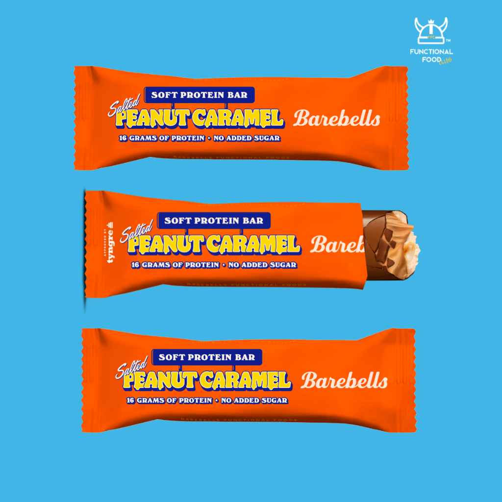 Barebells Soft Protein Bar ( NEW ) - Salted Peanut Caramel (3 Bars ...